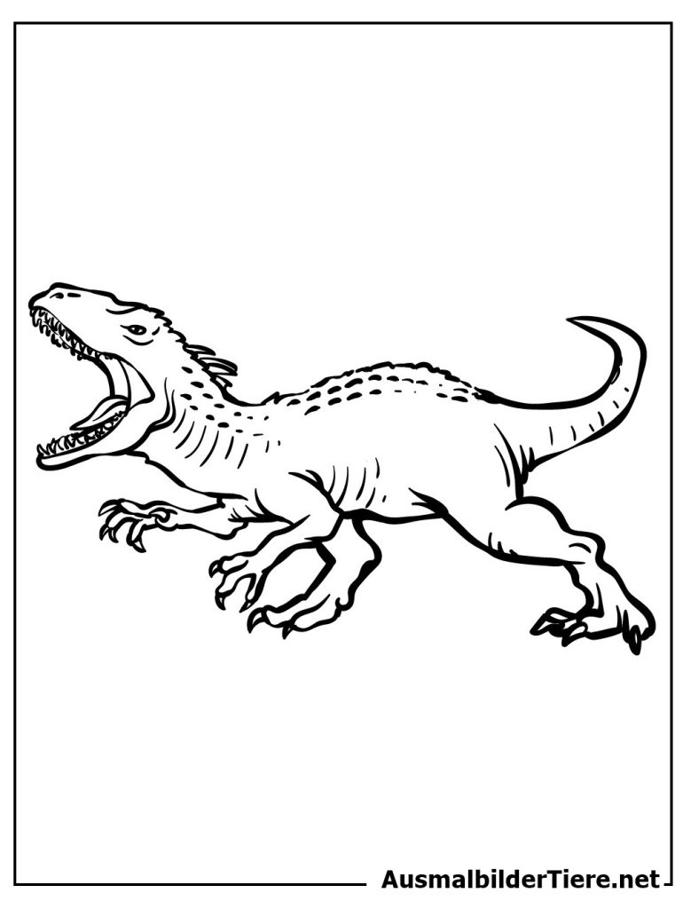 Ausmalbilder T-Rex